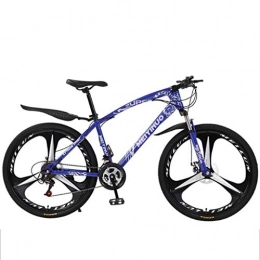 WYLZLIY-Home Bike Mountain Bike Bike Bicycle Men's Bike 26inch Folding Mountain Bike 21 24 27 Speed Bicycle Full Suspension MTB Bikes Mountain Bike Mens Bicycle Alloy Frame Bicycle ( Color : Blue , Size : 21 Speed )