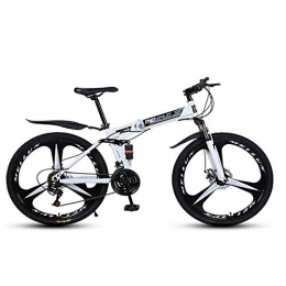 MRQXDP Bike MRQXDP Lightweight 27 speed Mountain Bikes, MTB, fork suspension, boys bike, Women / men's bike, Youth and Adult, Bicycles Alloy Stronger 26 inch-white