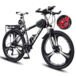 NYANGLI Folding Mountain Bike NYANGLI Mountain Bike, Outdoor Carbon Steel Double Brake Bicycle, 26-Inch Student Variable Speed Off-Road Double Shock Sports Cycling, 21 / 24 / 27Speed, 26 inch, 27speed