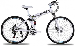 Qianqiusui Bike Qianqiusui Full Dual-Suspension Mountain Bike, Featuring 26-Inch Wheels / Aluminum Frame with Disc Brakes, 27-Speed Shimano Drivetrain, in Multiple Colors, 5, 21Speed (Color : 11, Size : 27Speed)