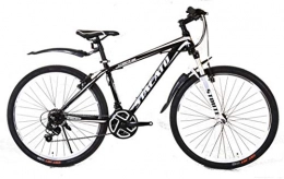 Mars Cycles Folding Mountain Bike Stacato Unisex-Youth Mountain Bike / Bicycles 26'' Wheel 21 Speeds Shimano, Black Gold, 26