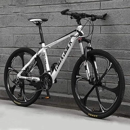 TONATO Mountain Bike 26 Inches, Disc Brake Damping 27 Bicycle with Variable Speed, Foldable Mountain Bike, Adult Bike Mountain Bike.