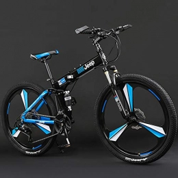 TopBlng Bike TopBlng Outdoor Sports Bikes, Unisex Road Bike, 26 Inch MTB Bikes, 27-speed, Double Disc Brake, High Carbon Steel Frame Mountain Bike-H 27-speed