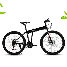 TRonin Folding Mountain Bike TRonin Folding Mountain Bike 26in 21 Speed Bicycle Full Suspension MTB Bikes Adult men women racing off-road variable speed integrated wheel double shock absorber student bicycle bicycle
