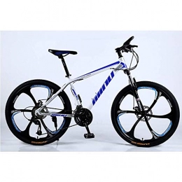 Wghz Folding Mountain Bike Wghz Adult Mountain Bike 26 Inch 21 Speed One-Wheel Off-Road Variable Speed Bicycle Male Student Shock Absorber Bicycle, High Strength Thickened Load, Strong And Stable, A1