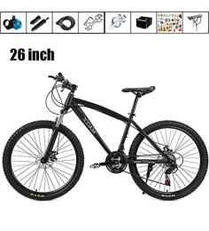 XYQCPJ Folding Mountain Bike XYQCPJ Mountain Bikes, 24 / 26 Inch Portable Folding Variable Speed Bicycle Double Disc Brake Safety Non-Slip Double Shock Absorption Comfortably Durable Suitable For Daily Travel