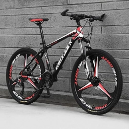 DKZK Bike 21 / 24 / 27 Speed Lightweight Mountain Bikes Dual Disc Brakes Suspension Fork Urban Commuter City Bicycle For Adult And Youth 24 / 26 Inch Mountain Bike
