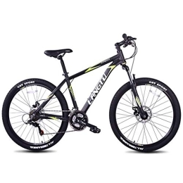DJYD Bike 21-Speed Mountain Bikes, 26 Inch Aluminum Frame Hardtail Mountain Bike, Kids Adult All Terrain Mountain Bike, Anti-Slip Bicycle, Green FDWFN (Color : Green)