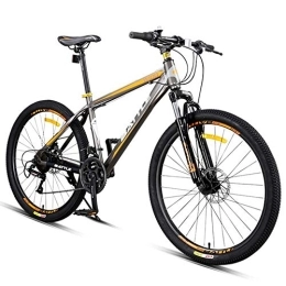 DJYD Bike 24-Speed Mountain Bikes, 26 Inch Adult High-carbon Steel Frame Hardtail Bicycle, Men's All Terrain Mountain Bike, Anti-Slip Bikes, Green FDWFN (Color : Orange)