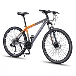 DXDHUB Mountain Bike 26 / 27.5" Wheel Diameter, 27 / 30 / 33 Speed Unisex Mountain Bike, Aluminum Frame, Mechanical Dual Disc Brakes. (Size : 27.5", Speed : 27-speed)