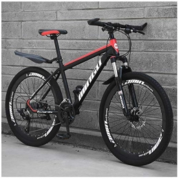 ATRNA Bike 26 Inch Men's Mountain Bikes, High-carbon Steel Hardtail Mountain Bike, Adult MTB with Adjustable Seat, Spoke Wheel