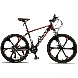 WXLSQ Bike 26 inch Mountain Bike 30 Speed Bike Non-Slip for Adults Teens Sport Wheels Dual Disc Brake Bicycle Outroad Mountain Bike for Men / Women