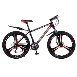 Poooooi Bike 26-Inch Mountain Bike ATV Bike Cycling Mountain Bike for Adult Students in The Car To Go To School To Play Suburb 21 Speed / 24 Speed / 27 Speed, black 01, 21 speed