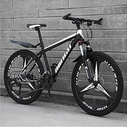 26 Inch Mountain Bikes, High-carbon Steel Hardtail Mountain Bike, Mountain Bicycle with Front Suspension Adjustable Seat,21 Speed