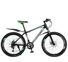 FREIHE Mountain Bike 26In 21-Speed Mountain Bike for Adult, Lightweight Carbon Steel Full Frame, Wheel Front Suspension Mens Bicycle, Disc Brake