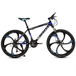 26inch Mountain Bike,21-30 Speed Mountain Bicycles for Adults Youth MenWomen,Full Suspension Road Bike,Double Disc Brakes
