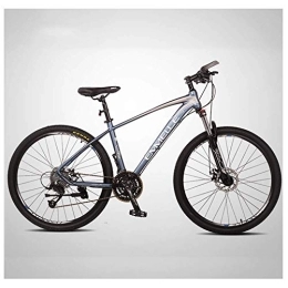 DJYD Mountain Bike 27-Speed Mountain Bikes, 27.5 Inch Big Tire Mountain Trail Bike, Dual-Suspension Mountain Bike, Aluminum Frame, Men's Womens Bicycle, Red FDWFN (Color : Blue)