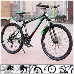 WSJYP Mountain Bike Adult 26 Inch Mountain Bikes, Beach Snowmobile Bicycle, Double Disc Brake Bicycles, High carbon steel, 24 speed Man Woman General Purpose, 26in-C