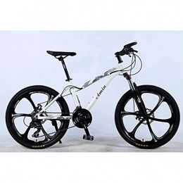 Asdf Bike Adult mountain bike- 24 Inch 24-Speed Mountain Bike for Adult, Lightweight Aluminum Alloy Full Frame, Wheel Front Suspension Female Off-Road Student Shifting Adult Bicycle, Disc Brake