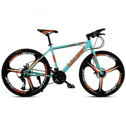 BNMKL Mountain Bike Adult Mountain Bike, 26 Inch 21-Speed Mountain Trail Bike High Carbon Steel Outroad Bicycles, A-26in