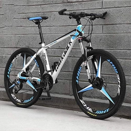 BNMKL Mountain Bike Adult Mountain Bike, 26 Inch Wheels, Mountain Trail Bike High Carbon Steel Folding Outroad Bicycles, D