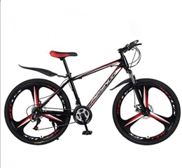 Asdf Mountain Bike Adult mountain bike- 26In 21-Speed Mountain Bike for Adult, Lightweight Carbon Steel Full Frame, Wheel Front Suspension Mens Bicycle, Disc Brake (Color : C, Size : 24Speed)