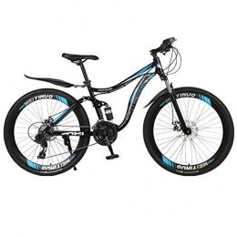 RNNTK Mountain Bike Adult Road Bicycle Outroad Racing Cycling, RNNTK Double Disc Brake Flexible Agile.Mountain Bicycle Men And Women, A Variety Of Colors Carbon Steel Car Q