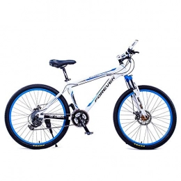 AI CHEN Mountain Bike AI CHEN Mountain Bike 24 Speed Double Disc Brake with Aluminium Frame for Students and Students Bicycle for Adults