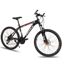 AI-QX Mountain Bike AI-QX Mountain Bike 30 Speed Dual Disc Brake 26'' Wheels Suspension Fork Mountain Bicycle, A