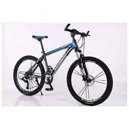Allamp Mountain Bike Allamp Outdoor sports Moutain Bike Bicycle 27 / 30 Speeds MTB 26 Inches Wheels Fork Suspension Bike with Dual Oil Brakes (Color : Blue, Size : 30 Speed)