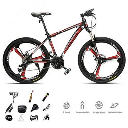 AMAIRS Mountain Bike AMAIRS Mountain Bike, Male and Female 30-Speed Light City Road Bike 26" Three-Knife One Wheel Breaks Wind Resistance Suitable for Fast Riding, 3 Blue
