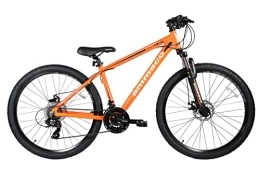 Ammaco Bike Ammaco. Osprey V1 27.5" Wheel Front Suspension Mountain Bike 21 Speed Mechanical Disc Brakes 16" Frame Orange / Black