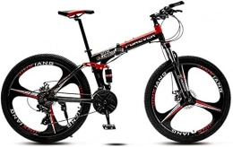 Aoyo Mountain Bike Aoyo Mountain Bikes, Bike, 26 Inch Men's, MTB, High-carbon, Mtb Bikes, Steel Hardtail, Adjustable Seat, 21 Speed, (Color : Black Red)