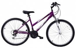 Arden Mountain Bike Arden Mountaineer 26" Wheel Front Suspension 16" Frame 21 Speed Womens Bike Purple