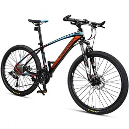 AZYQ Bike AZYQ 33 Speed Mountain Bikes, Men Aluminum Frame Disc Brake Hardtail Mountain Bike, Womens Mountain Bicycle, All Terrain Mountain Bike, Gray, 26 inch, Blue, 27.5 Inch