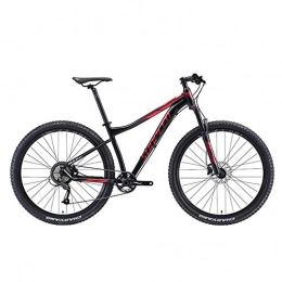 AZYQ Bike AZYQ 9 Speed Mountain Bikes, Aluminum Frame Men's Bicycle with Front Suspension, Unisex Hardtail Mountain Bike, All Terrain Mountain Bike, Blue, 27.5Inch, Red, 29Inch