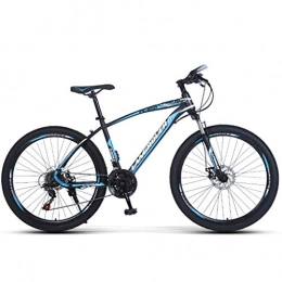 AEF Mountain Bike Bicycles Adult Hard Tail Mountain Bike, 26 Inches, 27 Speed, Disc Brakes, Suitable Height: 160-185Cm, Multiple Colours, Blue