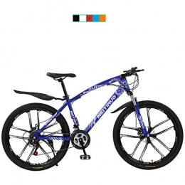BIHAI Bike BIHAI MountainBike 26 Inches Shock Absorber Bicycle MTB Bicycle With 10 Cutter Wheel Adult Bicycle White&Black&Red&orange&blue 5 Colors OptiOnal