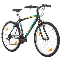 Bikesport Mountain Bike Bikesport ACTIVE MEN'S MOUNTAIN BIKE HARDTAIL 26 inch wheels Shimano 18 gears (Blue Green, S)