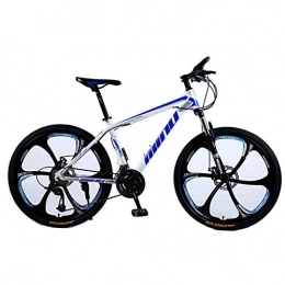 Caige Bike Caige Mountain Bike 26 Inch Wheel Bicycles 21 Speed, 24 Speed, 27 Speed, 30 Speed Bike Kit, Blue, 21 speed