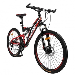 NZ-Children's bicycles Mountain Bike Cheapest Folding 26" Wheel Mountain Bike, 24 Speed Small 16" Steel Frame, Unisex, City Commuter Bicycles, Green