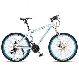 Chengke Yipin Bike Chengke Yipin Mountain bike bicycle Variable speed adult bicycle 26 inch 24 speed high carbon steel frame Student youth shockproof mountain bike-blue