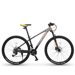 CHJ Mountain Bike CHJ Adult Mountain Bike 29-Inch 27-Speed Male Off-Road Racing Bike, Aluminum Alloy Frame And Straight Handlebar, Suitable for Height 170-195