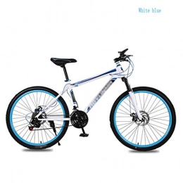 CHLDDHC Bike CHLDDHC Mountain Bike Adult 26-inch 21-speed Shock-absorbing Dual Disc Brake High-carbon Steel Bicycle