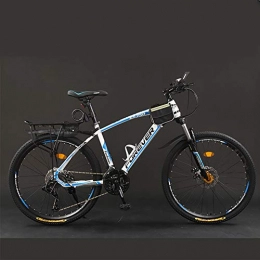 CJF Bike CJF Adult Mountain Bike 26 Inch Outroad Bicycles with Dual Disc Brakes for Adult, Men, Women(21-Speed, 24-Speed, 27-Speed, 30-Speed), B, 24 speed