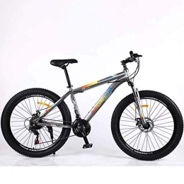 CJH Mountain Bike CJH Offroad, Outdoors Sport, Variable Speed, Mens 26 inch Mountain Bike, Double Disc Brake Adult Mountain Bikes, Juvenile Student City Road Racing Bike, 3.0 Wide Wheels 21 Speed Bicycle, G