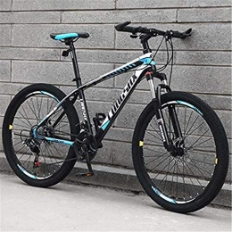 Clothes Mountain Bike CLOTHES Commuter City Road Bike Mountain Bike for Adults Men Women, High-Carbon Steel Frame MBT Bikes, Shock-Absorbing Front Fork Mountain Bicycle, Double Disc Brake Unisex