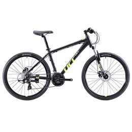 CLOUDH Spoke Wheel Mountain Bike 26 Inch, Shimano 21 Speed Gearshift MTB, Dual Disc Brake Front Suspension MTB, Men's Bicycle,m(166~176cm)
