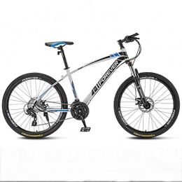 CPY-EX Mountain Bike CPY-EX 66 inch Mountain Bikes 21, 24, 27, 30 Speed Mountain Bike 26 Inches Wheels Bicycle, White, Red, Blue, Black, D, 24