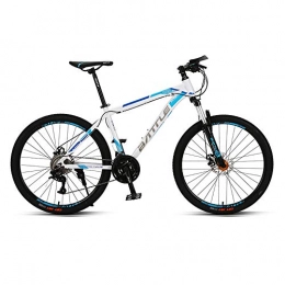 XIAXIAa Bike Cross-Country Bike, Road Bike, 26-inch Tires, 27-Speed, Aluminum Alloy Frame, Line Disc Brake Bike, Suitable for Adults / B